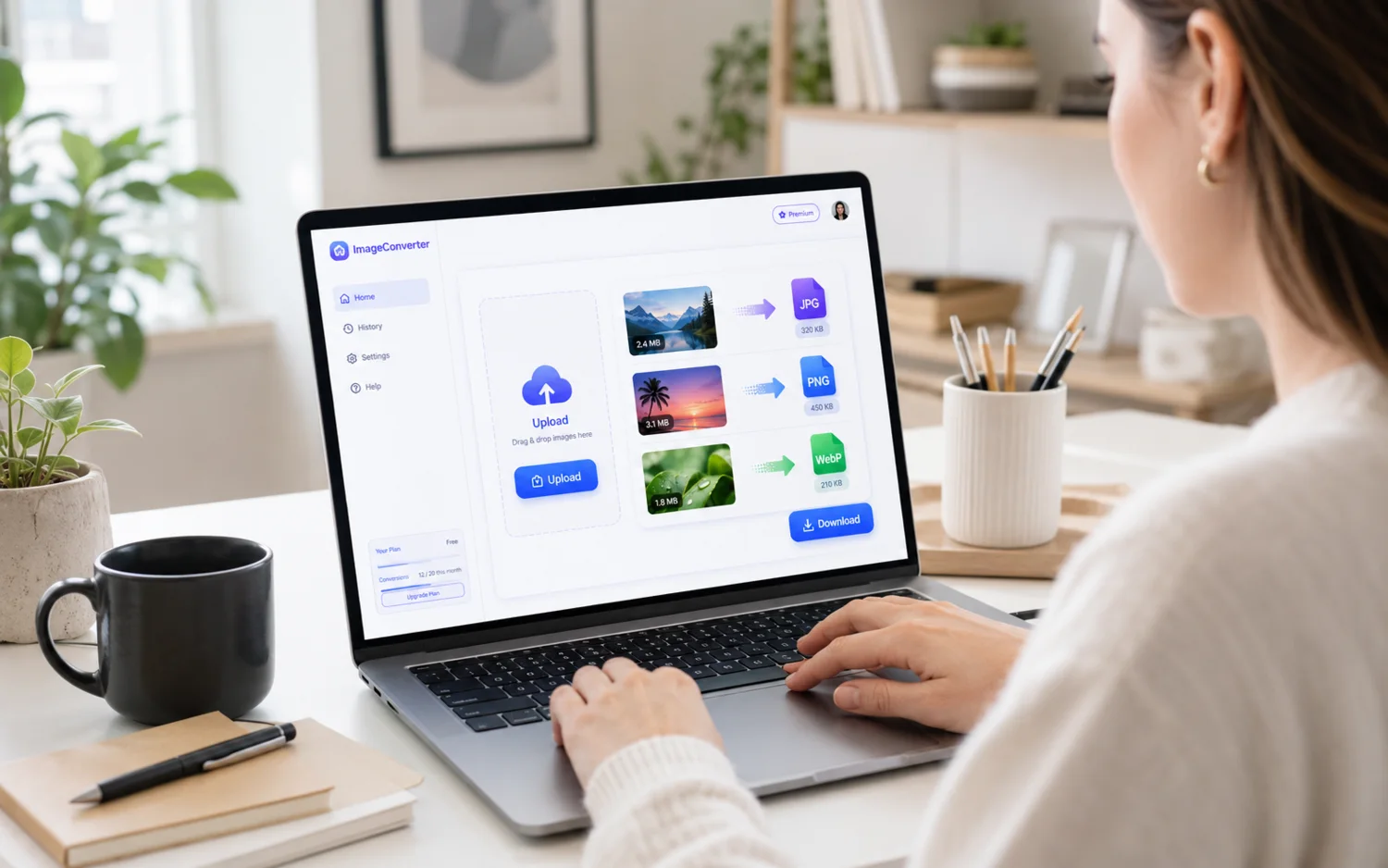 ImageForge image editing workflow preview